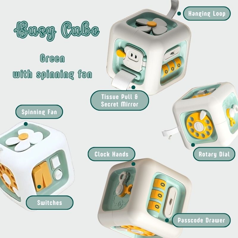 Portable Busy Cube Playset