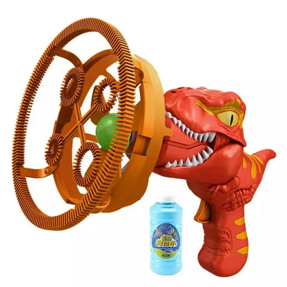 Dinosaur Bubble Launcher Toy – DinoBubble Giant Bubble Maker for Kids Outdoor Fun | CRIATIVAE