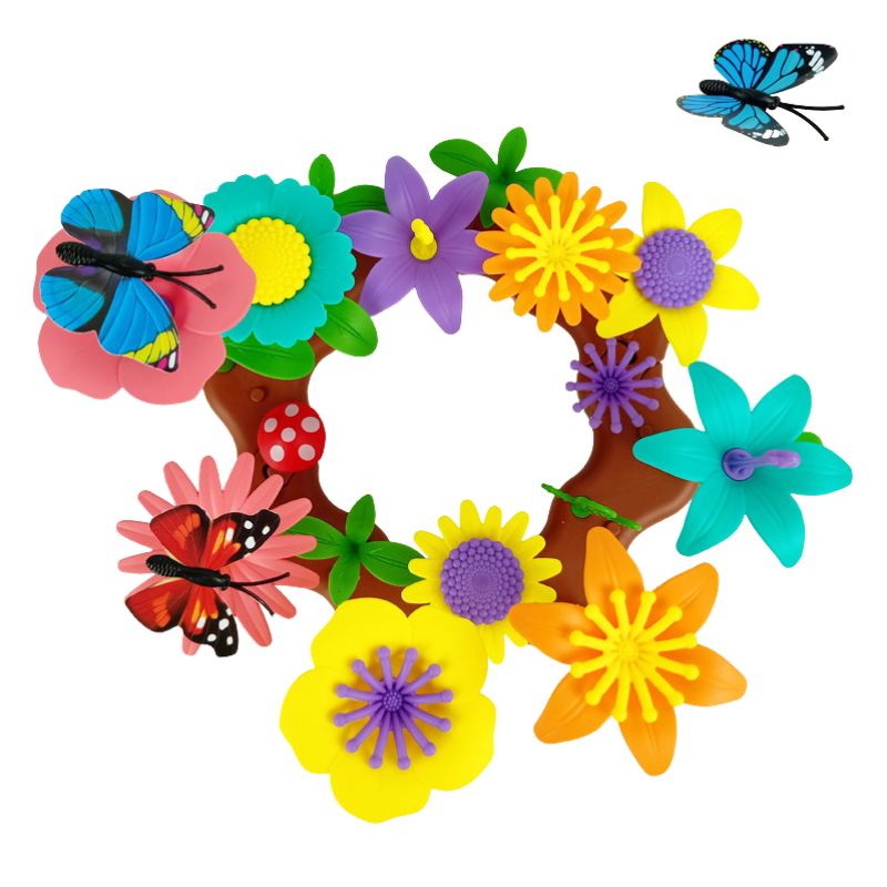 Create Your Own Flower Garden Building Set - 191pc/322pc Options