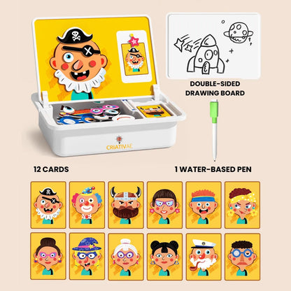 Creative Magnetic Puzzle Set for Kids - Criativae