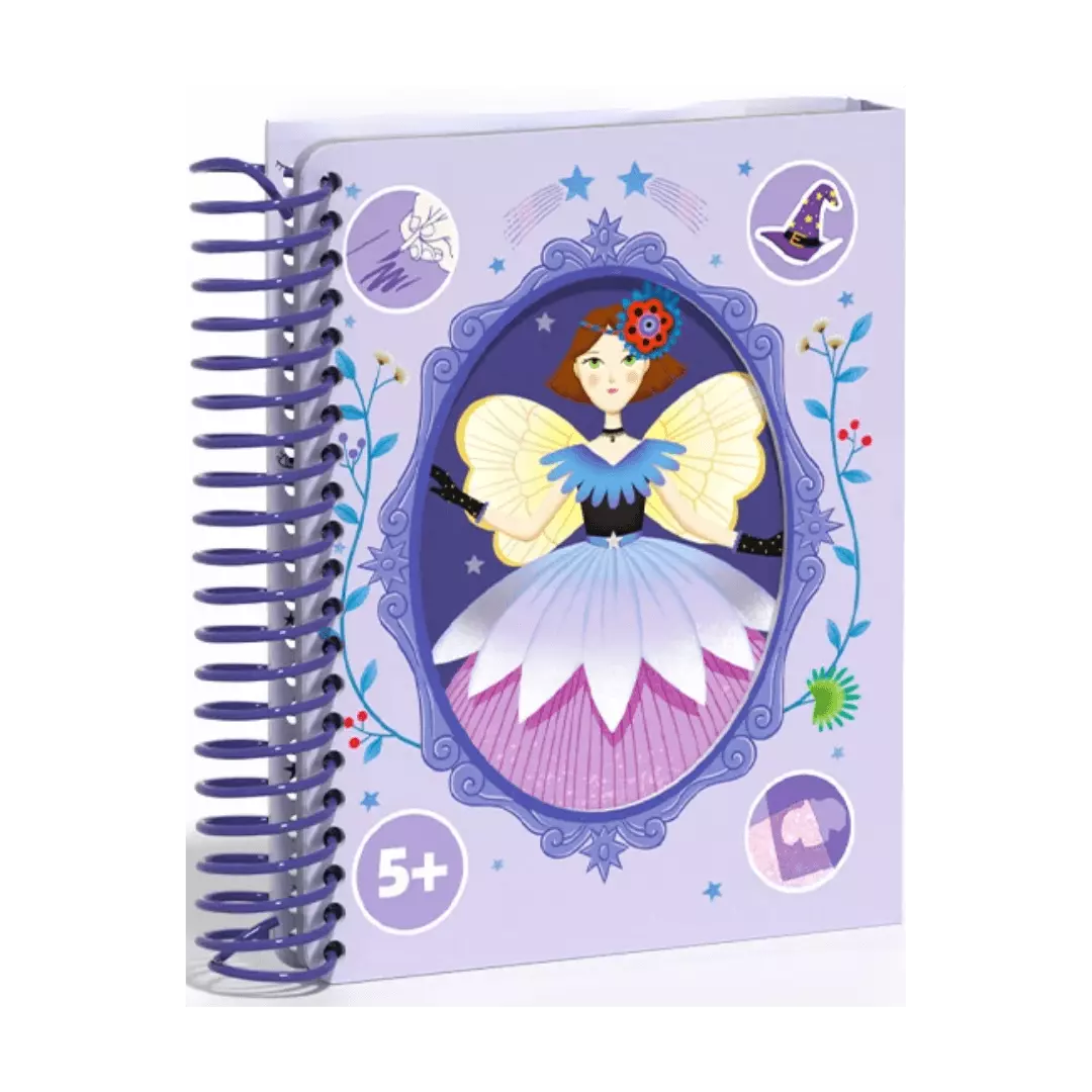 Fashion Atelier Criativae - Interactive Dress Up Doll Craft Book