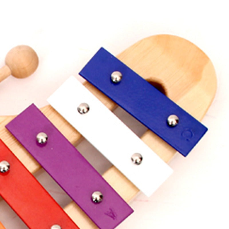 Children's 8-Note Wooden Xylophone