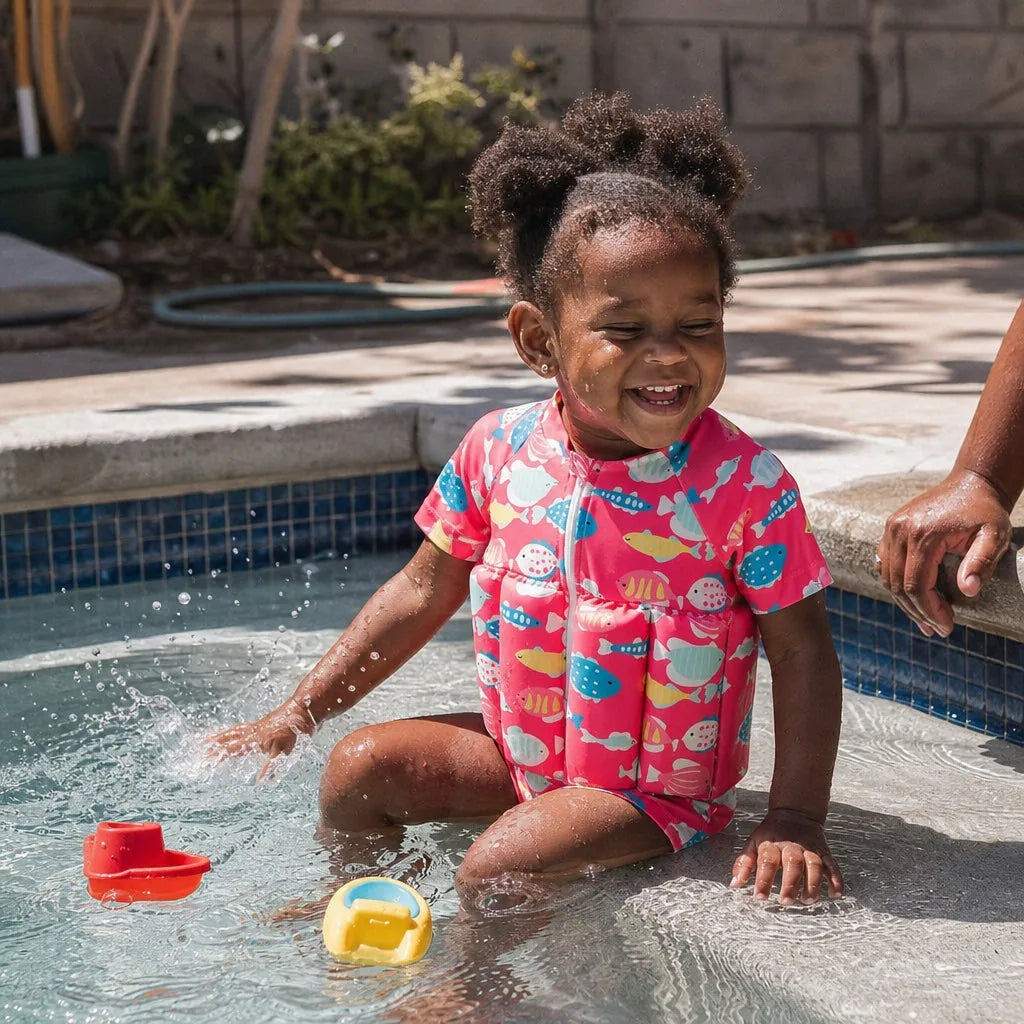 FloatSuit Criativae - Kids Swimsuit with Built In Float Panels