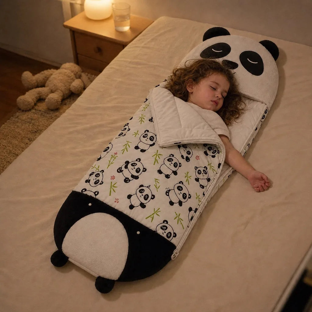 Cuddle Sack Criativae - 3 in 1 Kids Sleeping Bag Plush Animal