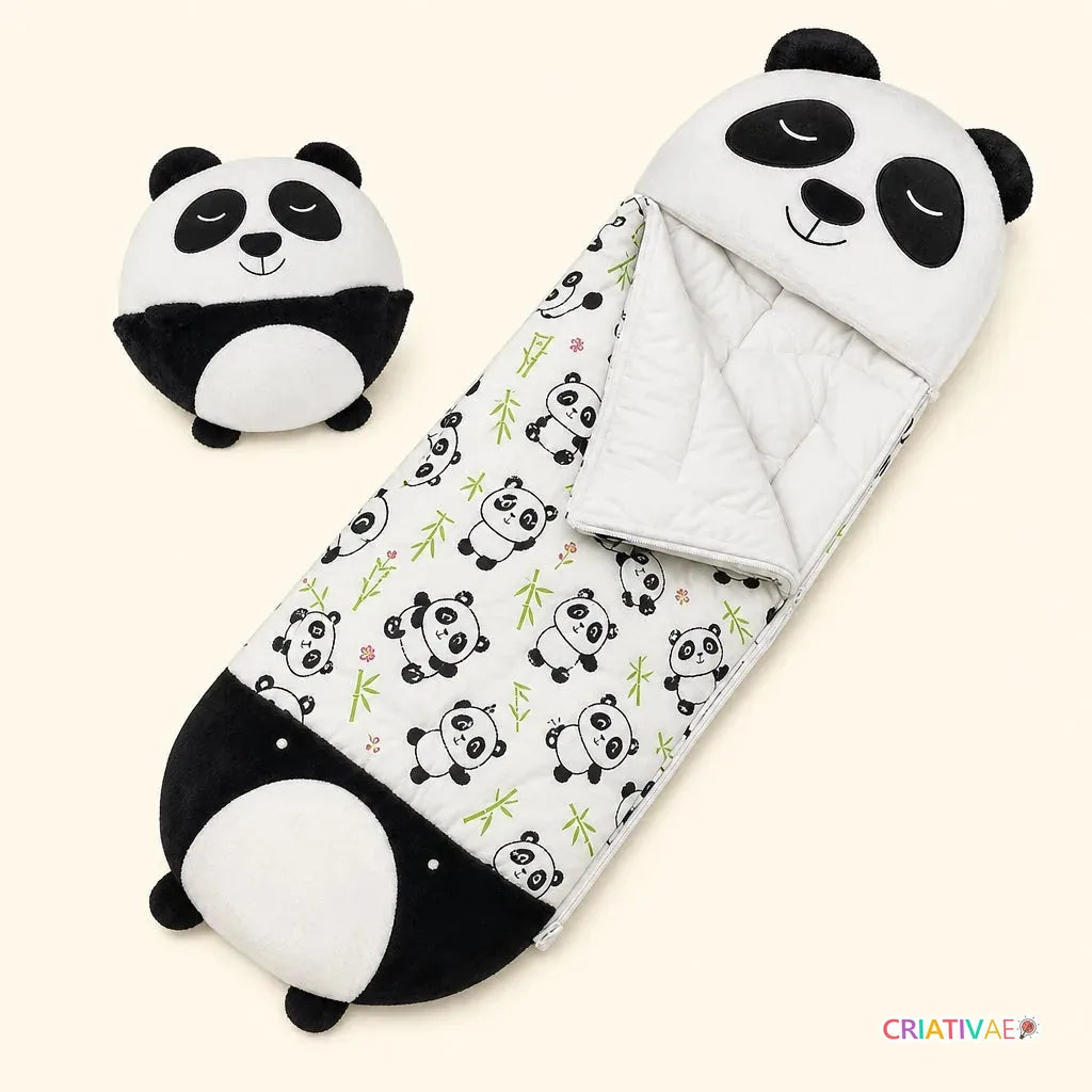 Cuddle Sack Criativae - 3 in 1 Kids Sleeping Bag Plush Animal