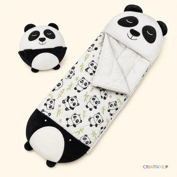 Cuddle Sack Criativae - Plush Animal 3 in 1 Kids Sleeping Bag