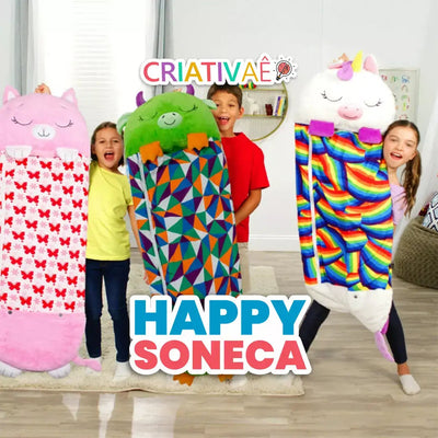 Cuddle Sack Criativae - Plush Animal 3 in 1 Kids Sleeping Bag