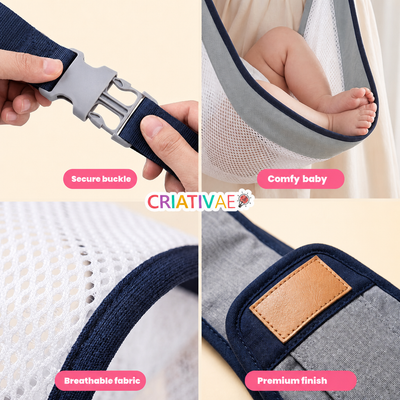 Kangu Sling Criativae - Adjustable Baby Carrier Sling for Hands Free Days