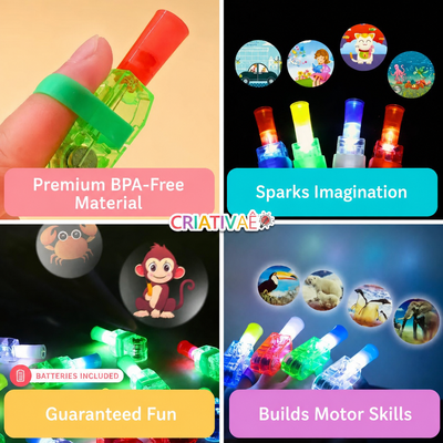 Dream Rings Criativae - Projector Rings for Bedtime Stories