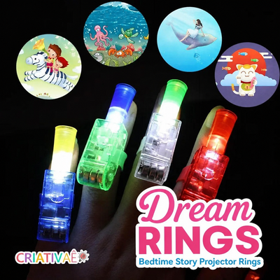 Dream Rings Criativae - Projector Rings for Bedtime Stories