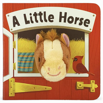 Huis van Knikkers - Miniverhaalboek met vingerpoppen en paarden