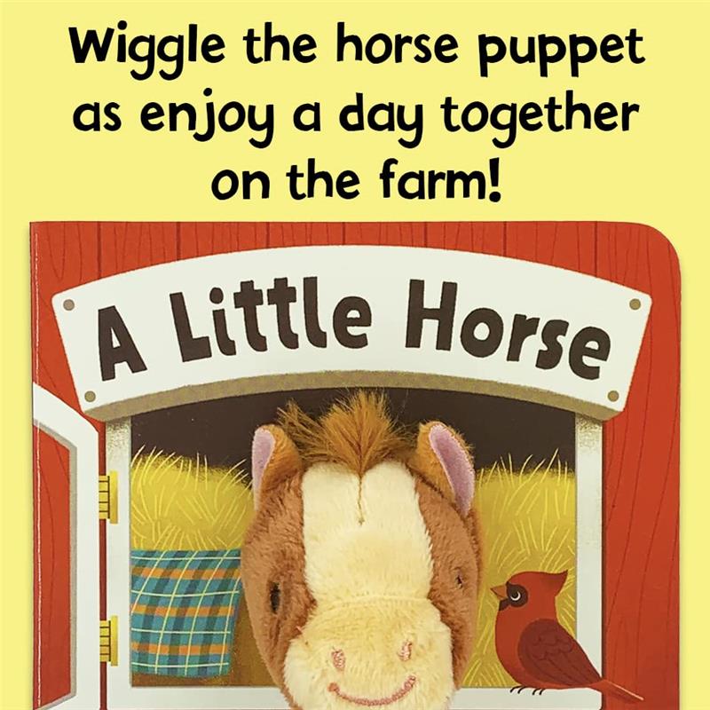 Huis van Knikkers - Miniverhaalboek met vingerpoppen en paarden