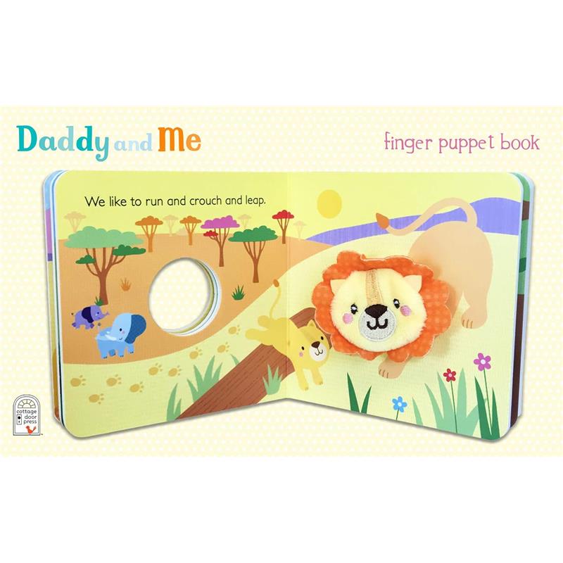 House of Marbles - Father and Child Finger Puppet Storybook