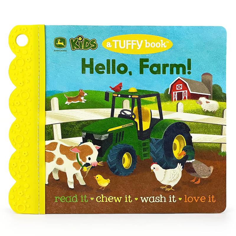 House of Marbles – John Deere Tuffy-Buch: Hallo Farm!