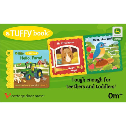 House of Marbles – John Deere Tuffy-Buch: Hallo Farm!