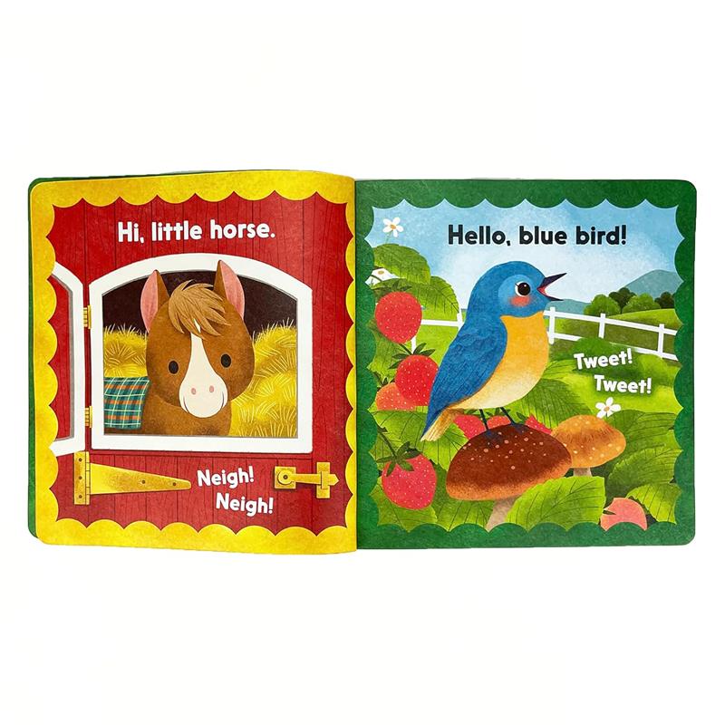 House of Marbles – John Deere Tuffy-Buch: Hallo Farm!