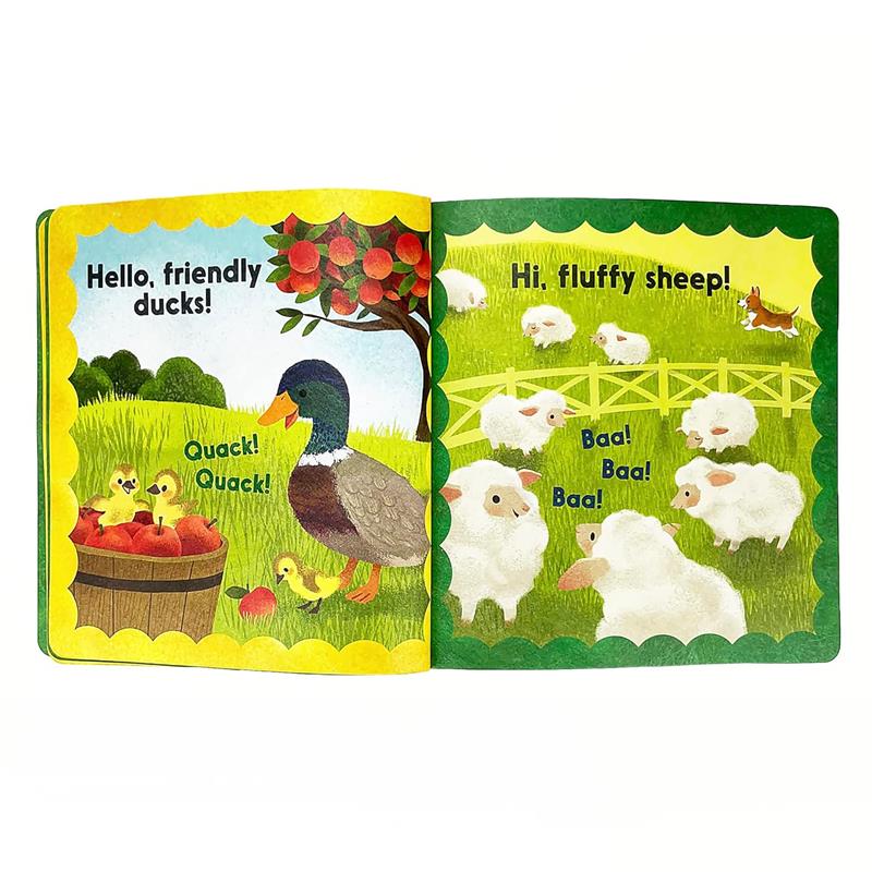 House of Marbles – John Deere Tuffy-Buch: Hallo Farm!