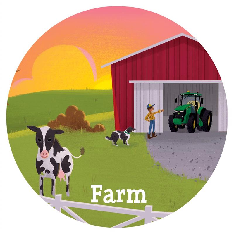 House of Marbles - Tractor Finger Puppet Storybook