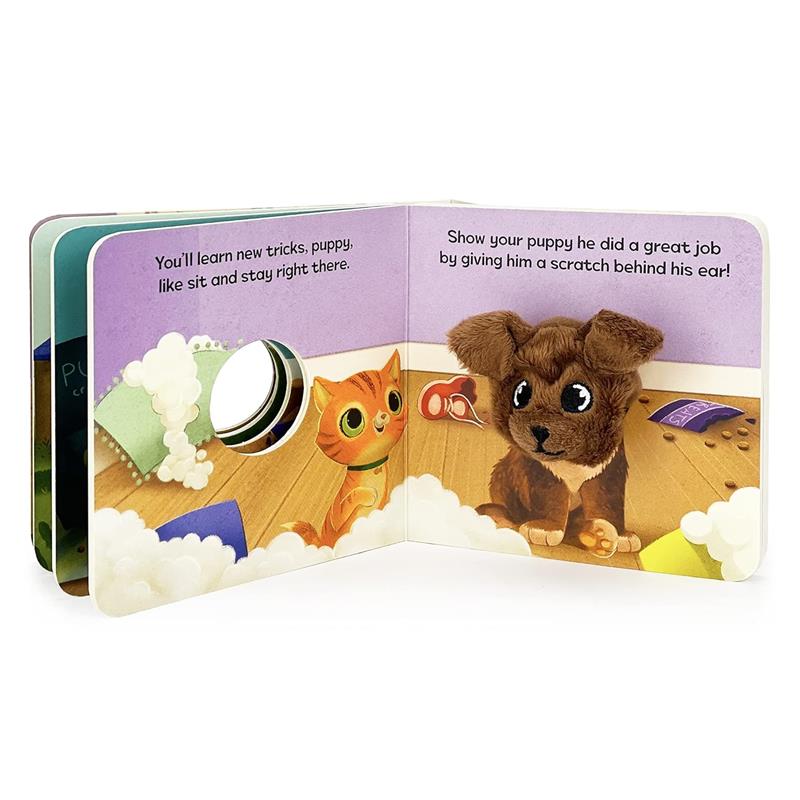 House of Marbles - Puppy Love Finger Puppet Storybook