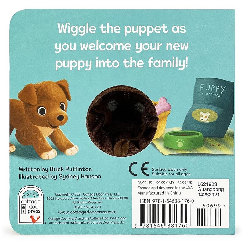 House of Marbles - Puppy Love Finger Puppet Storybook