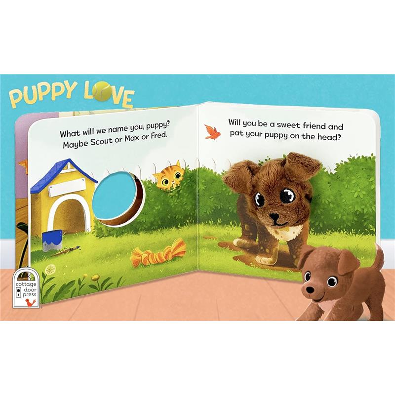 House of Marbles - Puppy Love Finger Puppet Storybook