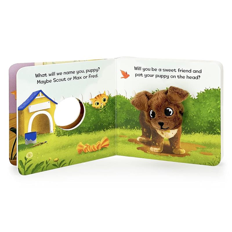 House of Marbles - Puppy Love Finger Puppet Storybook