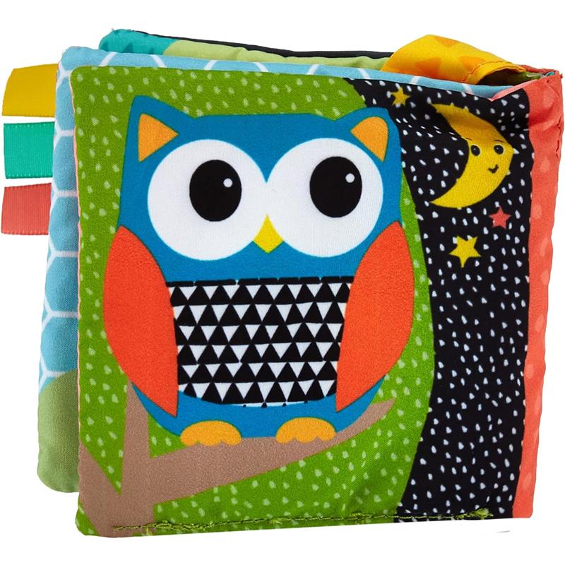 Infantino - Counting Book with Link & Crinkle Animal Features