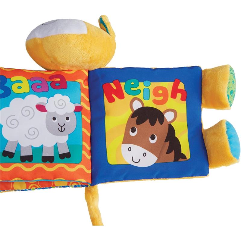 Kidoozie - Crinkle Book: Farm Friends Edition