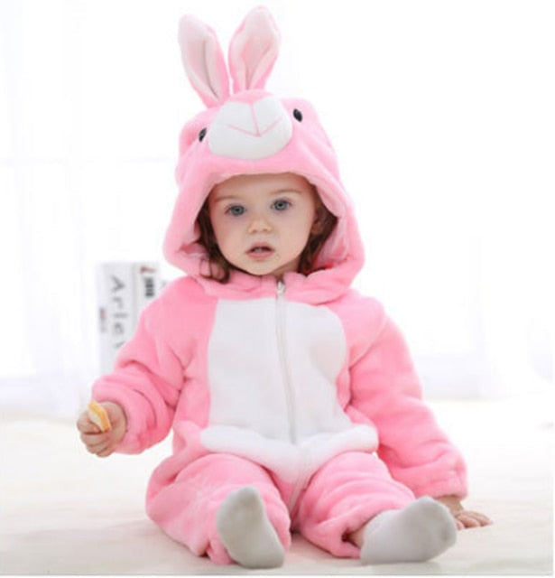 Cuddle Friends Criativae - Plush Animal Hooded Baby Onesie