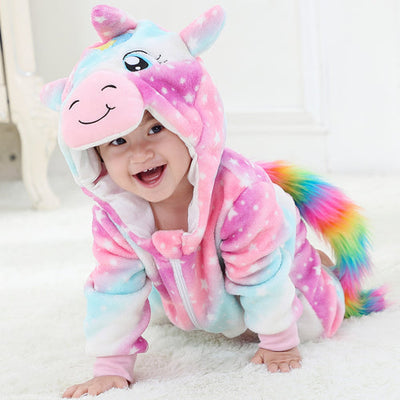 Cuddle Friends Criativae - Plush Animal Hooded Baby Onesie