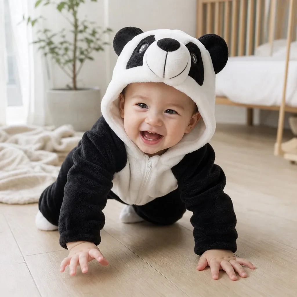 Cuddle Friends Criativae - Plush Animal Hooded Baby Onesie