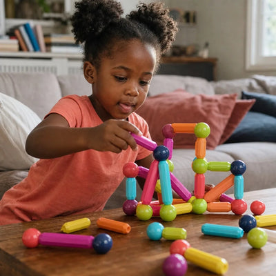 Magna Kids Criativae - Magnetic Sticks and Balls Building Set