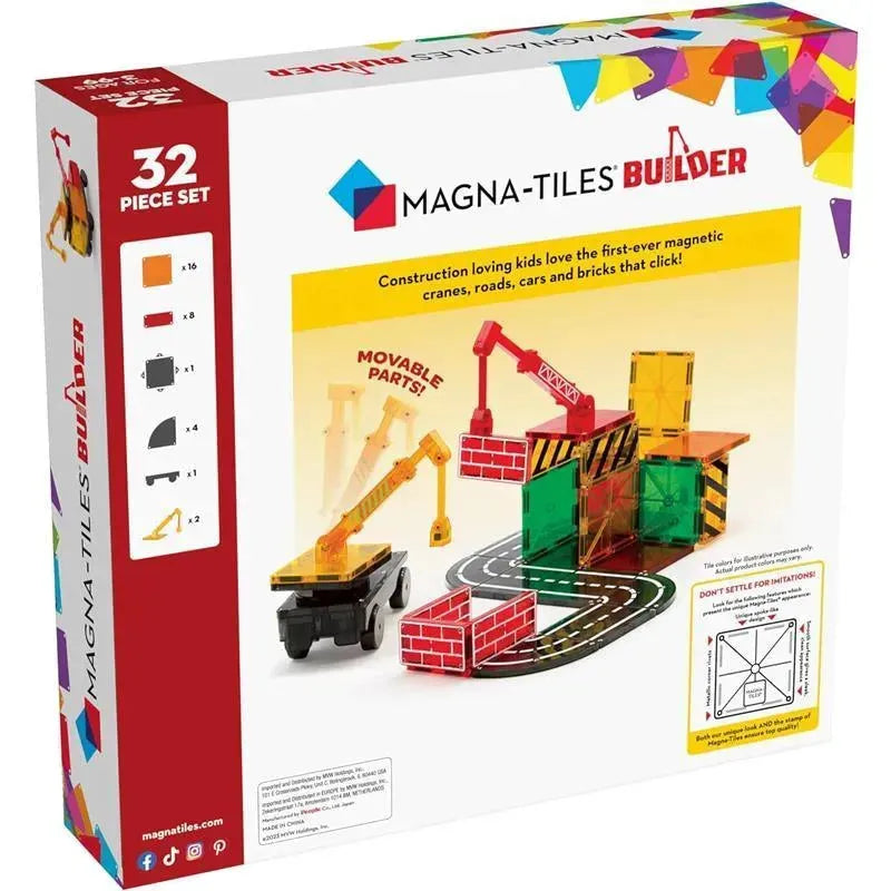 32-Piece Magnetic Building Set by Magnatiles