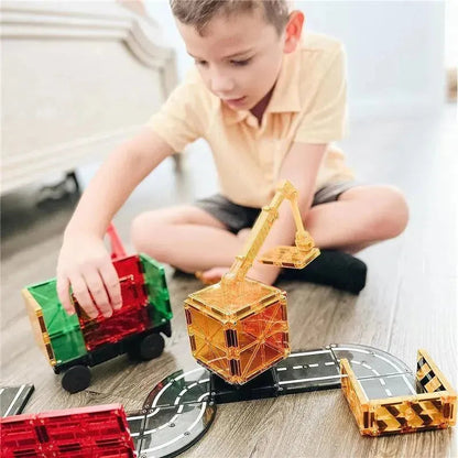 32-Piece Magnetic Building Set by Magnatiles