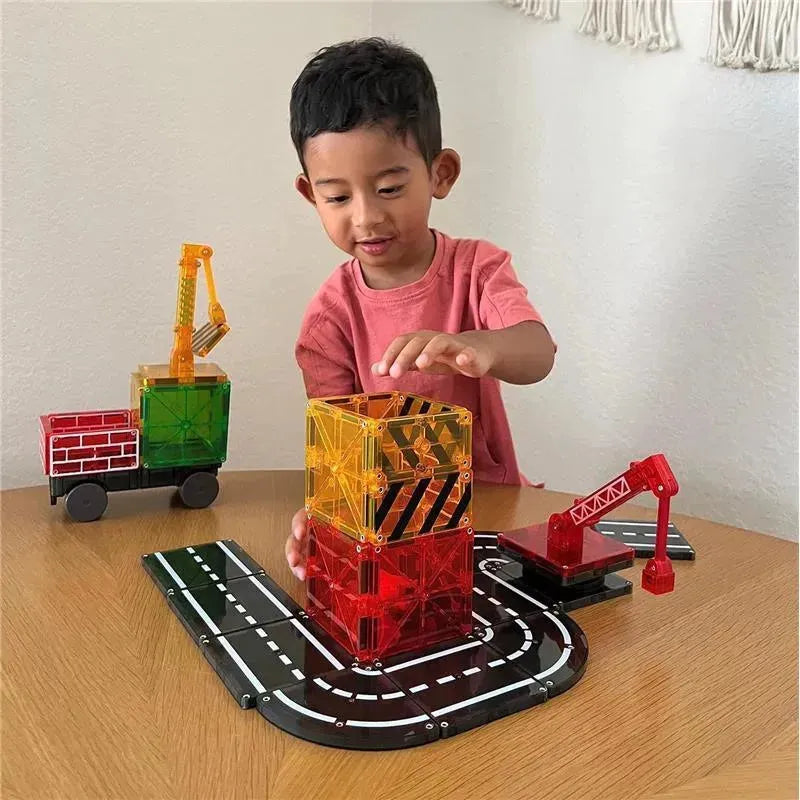 32-Piece Magnetic Building Set by Magnatiles