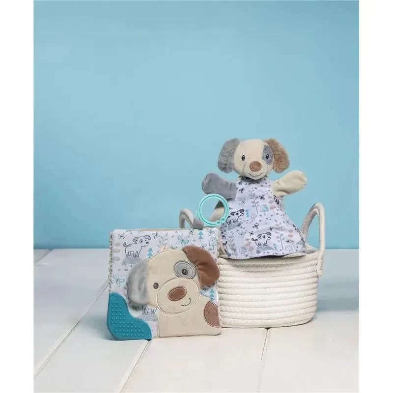 Mary Meyer - Shiny Puppy Sweet Soothie Crinkle Beißspielzeug mit Quietscher