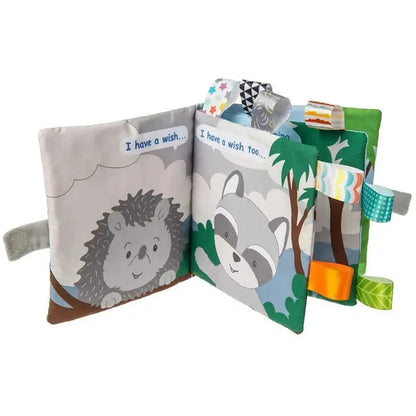 Mary Meyer Heather Hedgehog Soft Fabric Touch &amp; Feel Boek met kreukpapier en pieper