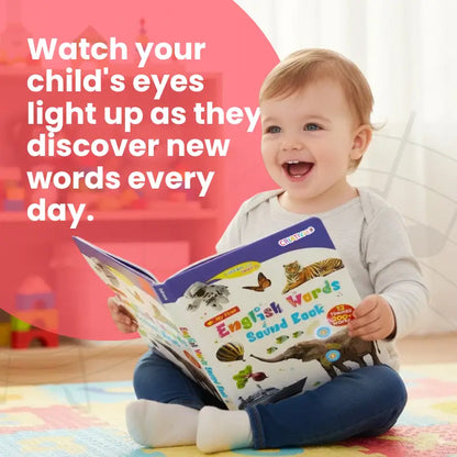 My first English Sound Book - for Kids, 300+ Words, Interactive Learning | CRIATIVAE