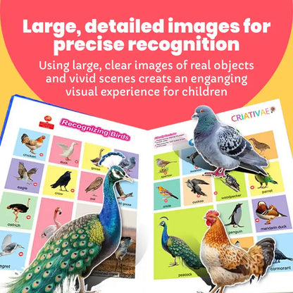 My first English Sound Book - for Kids, 300+ Words, Interactive Learning | CRIATIVAE
