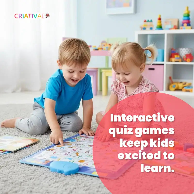 Bilingual Interactive Learning Poster – English & Spanish | CRIATIVAE