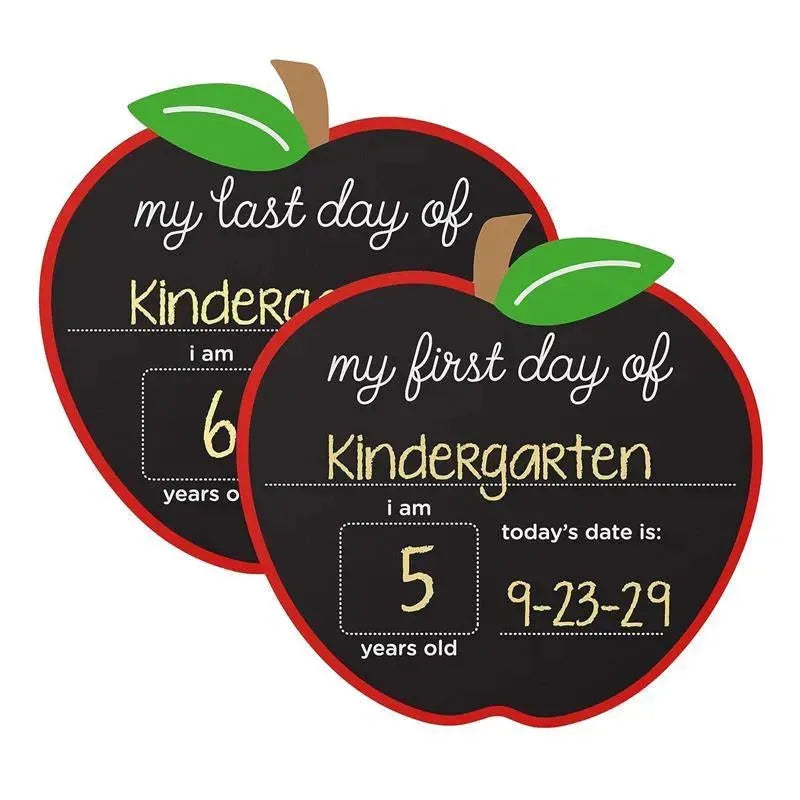 Pearhead Baby - School Days Chalkboard for First and Last Day Memories