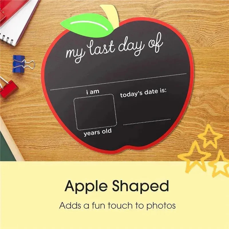 Pearhead Baby - School Days Chalkboard for First and Last Day Memories
