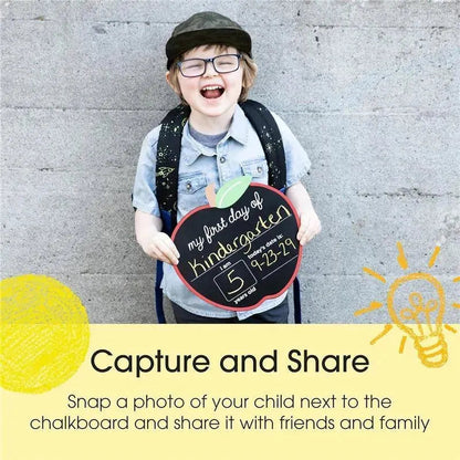 Pearhead Baby - School Days Chalkboard for First and Last Day Memories