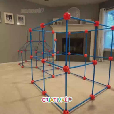 Build It Criativae - Montessori Fort Building Kit for Kids