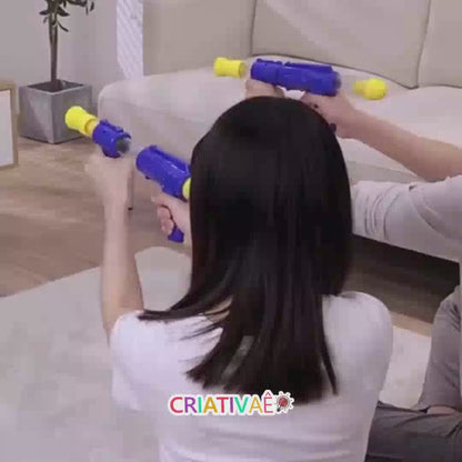 Air Power Duck Shooting Game with Electronic Scoring & 12 Soft Foam Balls | CRIATIVAE