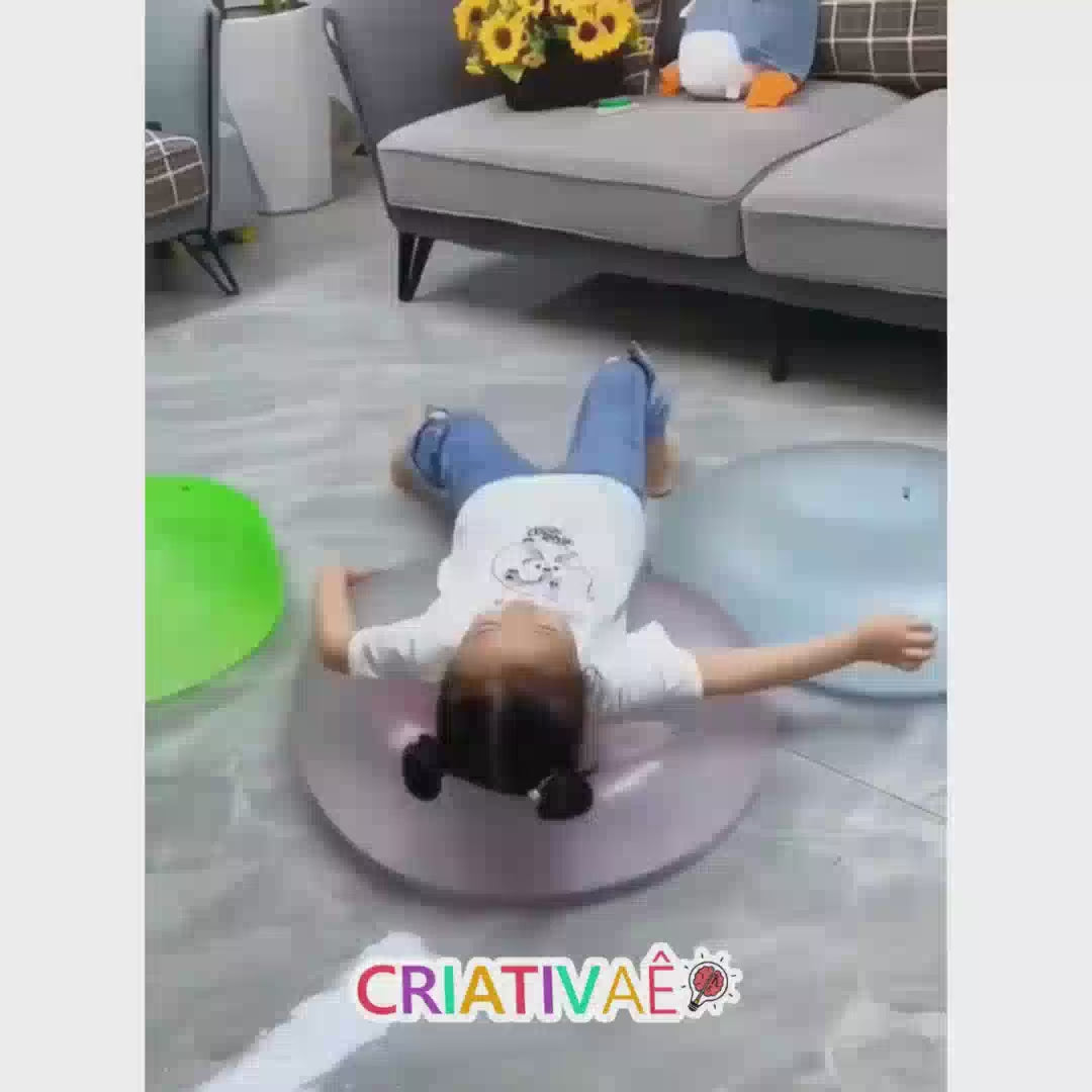Gigantball Criativae - Giant Inflatable Wobble Ball for Air or Water