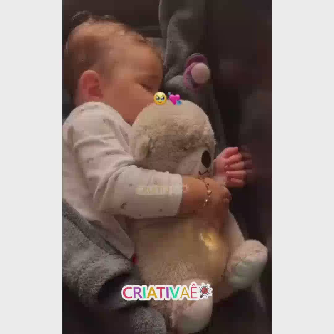 Slumber Friend Criativae - Breathing Plush Toy With Light and Sound