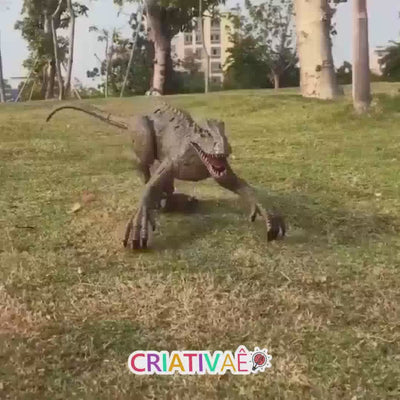T-RunRex Criativae - Remote Control Dinosaur with Light and Sound