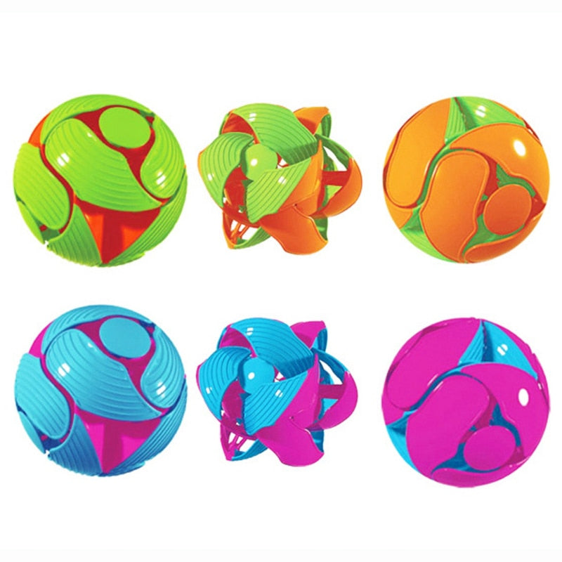 Color-Changing Magic Ball Toy - Creative Hand-Throwing Educational Gift for Kids and Kindergarten