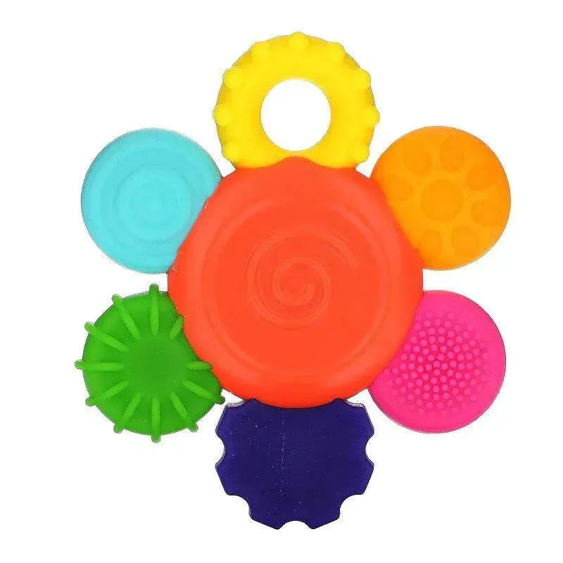 Sassy Floral Silicone Teething Toy